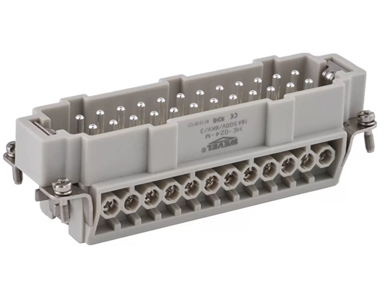 ΦΙΣ ΓΙΑ CONNECTOR HEAVY DUTY ΑΡΣΕΝΙΚΟ 24P+Γ (1-24) HE-024-M SIB/WVL 3 ΦΙΣ ΓΙΑ CONNECTOR HEAVY DUTY ΑΡΣΕΝΙΚΟ 24P+Γ (1-24) HE-024-M SIB/WVL