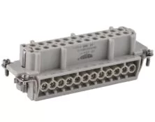 ΦΙΣ ΓΙΑ CONNECTOR HEAVY DUTY ΘΗΛΥΚΟ 24P+Γ (1-24) HE-024-F SIB/WVL