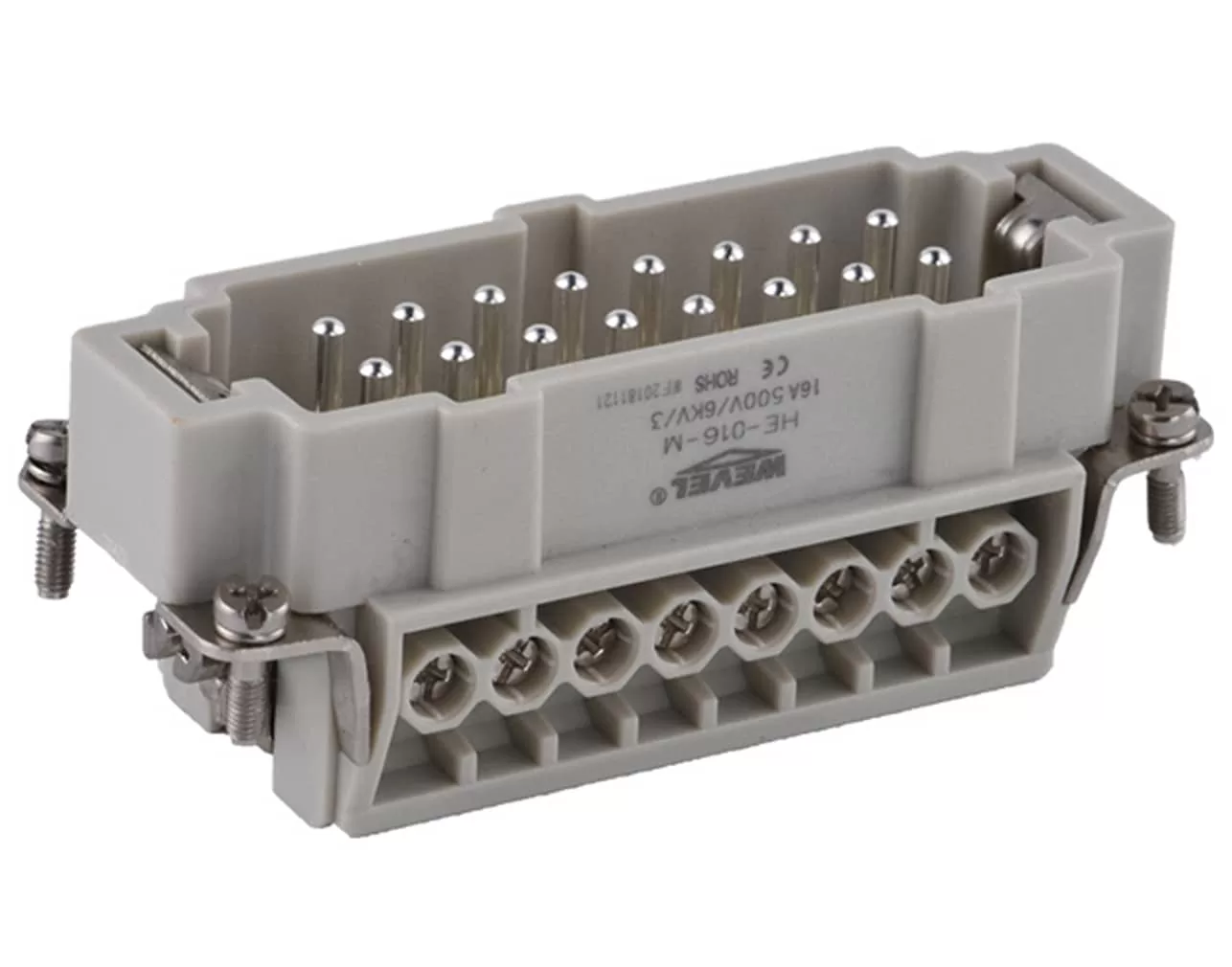ΦΙΣ ΓΙΑ CONNECTOR HEAVY DUTY ΑΡΣΕΝΙΚΟ 16P+Γ (17-32) HE-016-M SIB/WVL 3 ΦΙΣ ΓΙΑ CONNECTOR HEAVY DUTY ΑΡΣΕΝΙΚΟ 16P+Γ (17-32) HE-016-M SIB/WVL