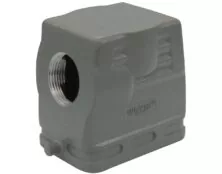ΚΑΛΥΜΜΑ ΠΡΟΣΤΑΤΕΥΤΙΚΟ ΜΕΤΑΛΛΙΚΟ ΓΙΑ CONNECTOR HEAVY DUTY 6P H6B-SO/P-2B-PG16 SIB/WVL