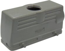 ΚΑΛΥΜΜΑ ΠΡΟΣΤΑΤΕΥΤΙΚΟ ΜΕΤΑΛΛΙΚΟ ΓΙΑ CONNECTOR HEAVY DUTY 24P H24B-TO/P-4B-PG21 SIB/WVL