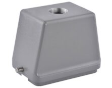 ΚΑΛΥΜΜΑ ΠΡΟΣΤΑΤΕΥΤΙΚΟ ΜΕΤΑΛΛΙΚΟ ΓΙΑ CONNECTOR HEAVY DUTY 48P H48B-TO-2B-PG36 SIB/WVL