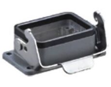 ΒΑΣΗ ΓΙΑ CONNECTOR HEAVY DUTY 6P ΜΕΤΑΛΛΙΚΗ H6B-AG SIB/WVL 1 ΒΑΣΗ ΓΙΑ CONNECTOR HEAVY DUTY 6P ΜΕΤΑΛΛΙΚΗ H6B-AG SIB/WVL