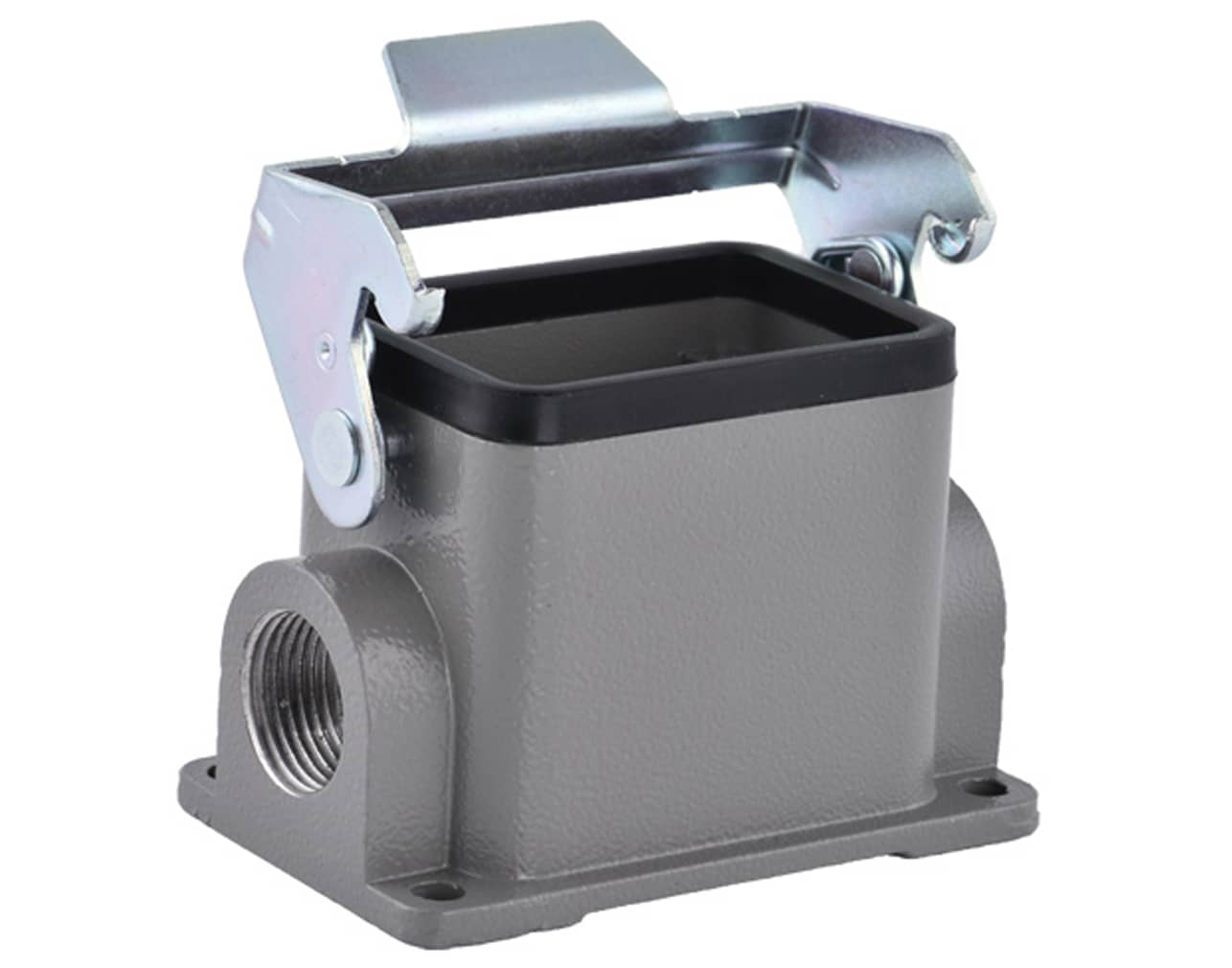 ΒΑΣΗ ΓΙΑ CONNECTOR HEAVY DUTY 6P ΜΕΤΑΛΛΙΚΗ H6B-SM-1L-PG16 SIB/WVL 3 ΒΑΣΗ ΓΙΑ CONNECTOR HEAVY DUTY 6P ΜΕΤΑΛΛΙΚΗ H6B-SM-1L-PG16 SIB/WVL