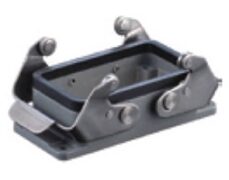 ΒΑΣΗ ΓΙΑ CONNECTOR HEAVY DUTY 10P ΜΕΤΑΛΛΙΚΗ H10B-AG SIB/WVL