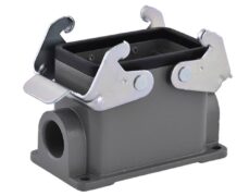 ΒΑΣΗ ΓΙΑ CONNECTOR HEAVY DUTY 10P ΜΕΤΑΛΛΙΚΗ H10B-SM-2L-PG16 SIB/WVL