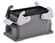 ΒΑΣΗ ΓΙΑ CONNECTOR HEAVY DUTY 16P ΜΕΤΑΛΛΙΚΗ H16B-SM-2L-PG21 SIB/WVL