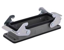 ΒΑΣΗ ΓΙΑ CONNECTOR HEAVY DUTY 24P ΜΕΤΑΛΛΙΚΗ H24B-HB-2L SIB/WVL