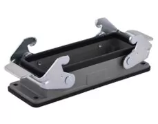 ΒΑΣΗ ΓΙΑ CONNECTOR HEAVY DUTY 24P ΜΕΤΑΛΛΙΚΗ H24B-HB-2L SIB/WVL 1 ΒΑΣΗ ΓΙΑ CONNECTOR HEAVY DUTY 24P ΜΕΤΑΛΛΙΚΗ H24B-HB-2L SIB/WVL
