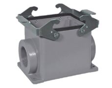 ΒΑΣΗ ΓΙΑ CONNECTOR HEAVY DUTY 32P ΜΕΤΑΛΛΙΚΗ H32B-SM-2L-PG29 SIB/WVL