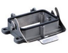 ΒΑΣΗ ΓΙΑ CONNECTOR HEAVY DUTY 48P ΜΕΤΑΛΛΙΚΗ H48B-AG-LB SIB/WVL