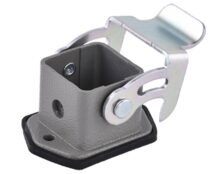 ΒΑΣΗ ΓΙΑ CONNECTOR HEAVY DUTY ΜΕΤΑΛΛΙΚΗ H3A-HB-1L SIB/WVL