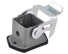 ΒΑΣΗ ΓΙΑ CONNECTOR HEAVY DUTY ΜΕΤΑΛΛΙΚΗ H3A-HB-1L SIB/WVL