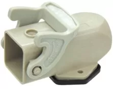 ΒΑΣΗ ΓΙΑ CONNECTOR HEAVY DUTY ΠΛΑΣΤΙΚΗ H3A.P-SM-1L-PG11 SIB/WVL