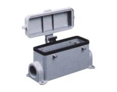 ΒΑΣΗ ΓΙΑ CONNECTOR HEAVY DUTY ΜΕ ΚΑΠΑΚΙ ΠΛΑΣΤΙΚΟ H10B-SDR-BO-PG16 SIB/WVL