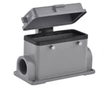 ΒΑΣΗ ΓΙΑ CONNECTOR HEAVY DUTY ΜΕ ΚΑΠΑΚΙ ΠΛΑΣΤΙΚΟ H16B-SM-4B-CV-PG21 SIB/WVL
