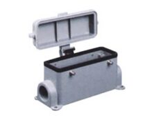 ΒΑΣΗ ΓΙΑ CONNECTOR HEAVY DUTY ΜΕ ΚΑΠΑΚΙ ΠΛΑΣΤΙΚΟ H24B-SDR-BO-PG21 SIB/WVL