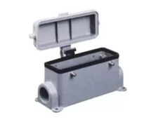 ΒΑΣΗ ΓΙΑ CONNECTOR HEAVY DUTY ΜΕ ΚΑΠΑΚΙ ΠΛΑΣΤΙΚΟ H24B-SDR-BO-PG21 SIB/WVL