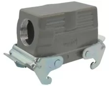 ΚΑΛΥΜΜΑ ΠΡΟΣΤΑΤΕΥΤΙΚΟ ΜΕΤΑΛΛΙΚΟ ΓΙΑ CONNECTOR HEAVY DUTY 16P H16B-SO/P-2L-PG21 SIB/WVL