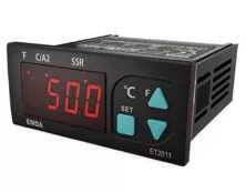 ΕΛΕΓΚΤΗΣ ΘΕΡΜΟΚΡΑΣΙΑΣ ΨΗΦΙΑΚΟΣ 77X35 9-30VAC/DC ΕΞΟΔΟΣ 1C/O+SSR ET2011-RT-LV 10-30V ENDA
