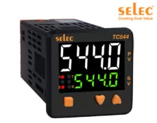 ΕΛΕΓΚΤΗΣ ΘΕΡΜΟΚΡΑΣΙΑΣ ΨΗΦΙΑΚΟΣ 48X48 90-270VAC/DC ΕΞΟΔΟΣ 2NO+SSR TC544C SELEC 1