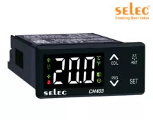 ΕΛΕΓΚΤΗΣ ΘΕΡΜΟΚΡΑΣΙΑΣ ΨΗΦΙΑΚΟΣ 72X36 90-270VAC/VDC TOUCH 2N/O+1C/O ΜΕ NTC 1.5m CH403C-4-NTC SELEC