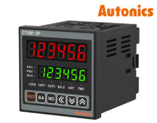 ΜΕΤΡΗΤΗΣ / ΧΡΟΝΙΚΟ ΠΙΝΑΚΑ ΨΗΦΙΑΚΟΣ 72X72 100-240VAC RELAY/NPN CT6M-1P4 AUTONICS