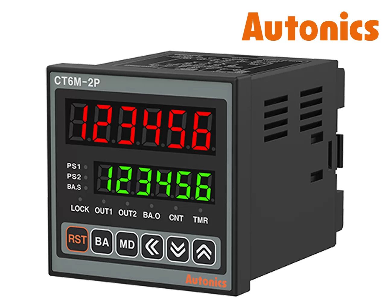 ΜΕΤΡΗΤΗΣ / ΧΡΟΝΙΚΟ ΠΙΝΑΚΑ ΨΗΦΙΑΚΟΣ 72X72 24-60VDC 2 RELAY/NPN CT6M-2P2 AUTONICS 3 ΜΕΤΡΗΤΗΣ / ΧΡΟΝΙΚΟ ΠΙΝΑΚΑ ΨΗΦΙΑΚΟΣ 72X72 24-60VDC 2 RELAY/NPN CT6M-2P2 AUTONICS