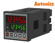 ΜΕΤΡΗΤΗΣ / ΧΡΟΝΙΚΟ ΠΙΝΑΚΑ ΨΗΦΙΑΚΟΣ 48X48 100-240VAC RELAY/NPN CT6S-1P4 AUTONICS