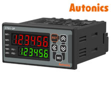 ΜΕΤΡΗΤΗΣ / ΧΡΟΝΙΚΟ ΠΙΝΑΚΑ ΨΗΦΙΑΚΟΣ 72X36 100-240VAC 2 RELAY/NPN CT6Y-2P4 AUTONICS