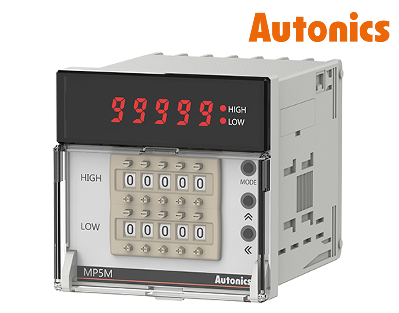 ΜΕΤΡΗΤΗΣ ΠΑΛΜΩΝ 72X72 100-240VAC RELAY/NPN MP5M-42 AUTONICS