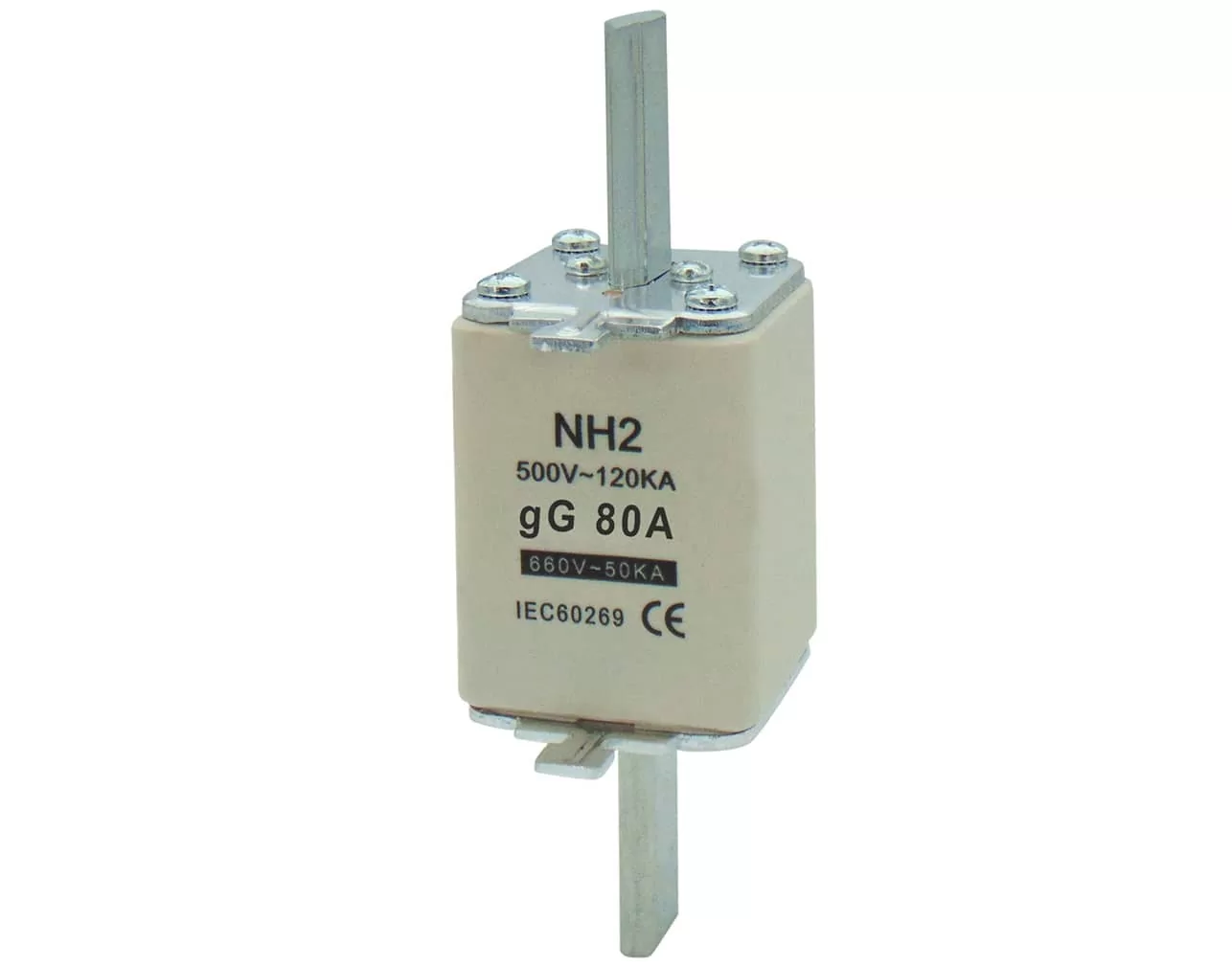 ΑΣΦΑΛΕΙΑ ΜΑΧΑΙΡΩΤΗ NH2C COMPACT 80A gL-gG FRH/CHF 3 ΑΣΦΑΛΕΙΑ ΜΑΧΑΙΡΩΤΗ NH2C COMPACT 80A gL-gG FRH/CHF