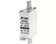 ΑΣΦΑΛΕΙΑ ΜΑΧΑΙΡΩΤΗ NH00C COMPACT 20A gL-gG CHF 2 ΑΣΦΑΛΕΙΑ ΜΑΧΑΙΡΩΤΗ NH00C COMPACT 20A gL-gG CHF 1