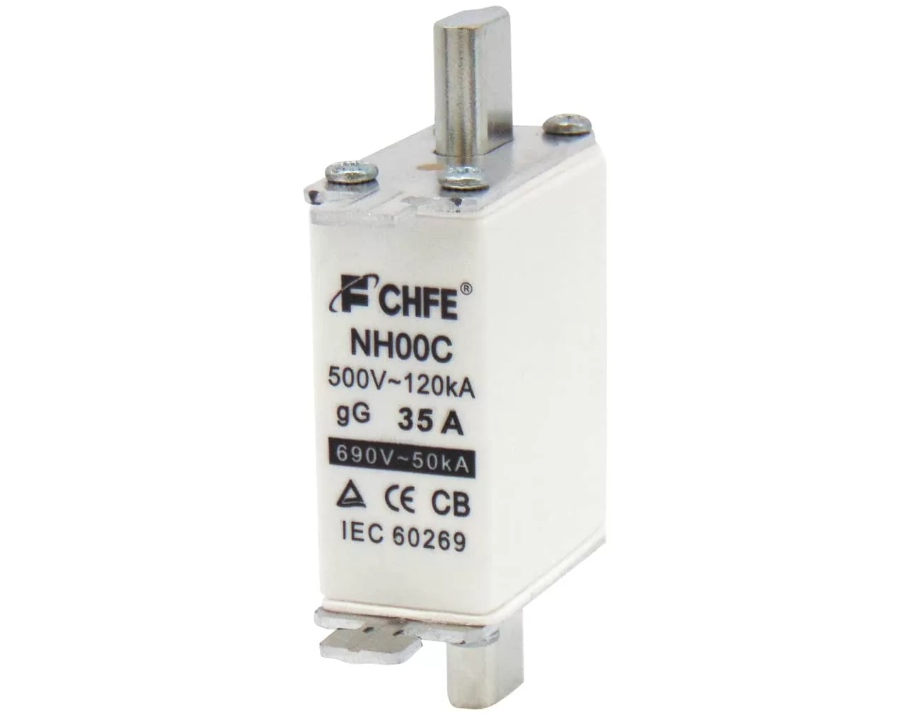 ΑΣΦΑΛΕΙΑ ΜΑΧΑΙΡΩΤΗ NH00C COMPACT 35A gL-gG CHF 3 ΑΣΦΑΛΕΙΑ ΜΑΧΑΙΡΩΤΗ NH00C COMPACT 35A gL-gG CHF