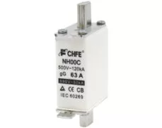 ΑΣΦΑΛΕΙΑ ΜΑΧΑΙΡΩΤΗ NH00C COMPACT 63A gL-gG CHF 1 ΑΣΦΑΛΕΙΑ ΜΑΧΑΙΡΩΤΗ NH00C COMPACT 63A gL-gG CHF