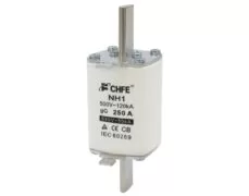 ΑΣΦΑΛΕΙΑ ΜΑΧΑΙΡΩΤΗ NH1 250A gL-gG CHF 1 ΑΣΦΑΛΕΙΑ ΜΑΧΑΙΡΩΤΗ NH1 250A gL-gG CHF