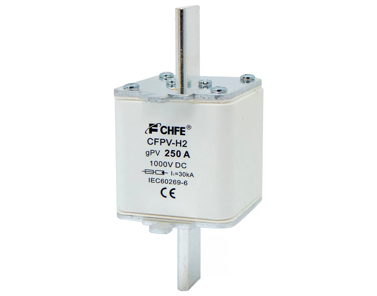 ΑΣΦΑΛΕΙΑ ΜΑΧΑΙΡΩΤΗ ΦΩΤΟΒΟΛΤΑΪΚΩΝ H2 250A 1000VDC gPV CFPV-H2 CHF 3 ΑΣΦΑΛΕΙΑ ΜΑΧΑΙΡΩΤΗ ΦΩΤΟΒΟΛΤΑΪΚΩΝ H2 250A 1000VDC gPV CFPV-H2 CHF