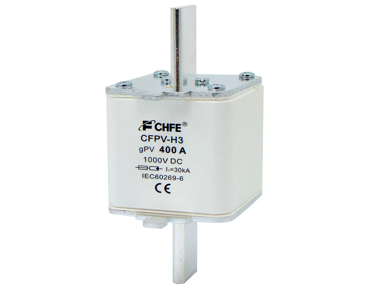 ΑΣΦΑΛΕΙΑ ΜΑΧΑΙΡΩΤΗ ΦΩΤΟΒΟΛΤΑΪΚΩΝ H3 400A 1000VDC gPV CFPV-H3 CHF 3 ΑΣΦΑΛΕΙΑ ΜΑΧΑΙΡΩΤΗ ΦΩΤΟΒΟΛΤΑΪΚΩΝ H3 400A 1000VDC gPV CFPV-H3 CHF