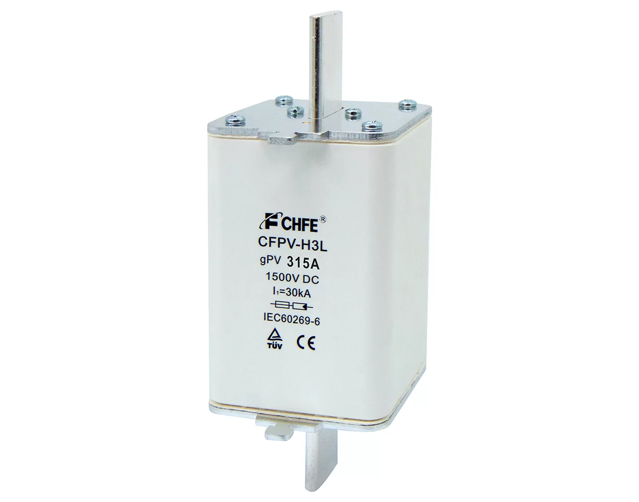 ΑΣΦΑΛΕΙΑ ΜΑΧΑΙΡΩΤΗ ΦΩΤΟΒΟΛΤΑΪΚΩΝ H3 315A 1500VDC gPV CFPV-H3L CHF 3 ΑΣΦΑΛΕΙΑ ΜΑΧΑΙΡΩΤΗ ΦΩΤΟΒΟΛΤΑΪΚΩΝ H3 315A 1500VDC gPV CFPV-H3L CHF