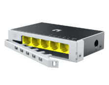 ETHERNET SWITCH 10/100/1000Mbps 5P GIGABIT ΜΕ ΜΕΤΑΛΛΙΚΟ ΠΛΑΙΣΙΟ ST105GD ΜΑΥΡΟ STONET