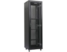 RACK ΕΠΙΔΑΠΕΔΙΟ ΔΙΠΛΟ 42U Π60/Β80 4 ΤΕΜΑΧΙΩΝ ΜΕ ΔΙΑΤΡΗΤΗ ΠΟΡΤΑ MS3.6842 DATEUP