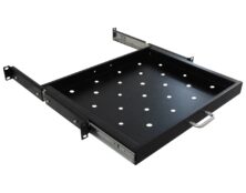 ΡΑΦΙ ΤΗΛΕΣΚΟΠΙΚΟ 1U Β56.6 ΔΙΑΤΡΗΤΟ ΓΙΑ RACK ΕΠΙΔΑΠΕΔΙΟ Β80 ΑΝΤΟΧΗΣ 20kgs DATEUP