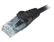 PATCH CORD CAT5e UTP 3.0m ΜΑΥΡΟ