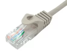 PATCH CORD CAT5e UTP 2.0m ΓΚΡΙ DATA KGD