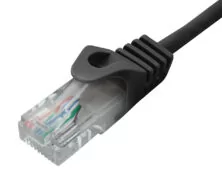PATCH CORD CAT5e UTP 20.0m ΜΑΥΡΟ DATA KGD