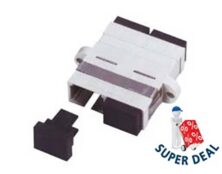 ADAPTOR CONNECTOR ΟΠΤΙΚΗΣ ΙΝΑΣ SC DUP MM 5504640-1 AMP TYC