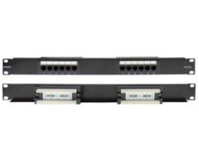 PATCH PANEL CAT5e UTP 12P 19" 1U SAFEWELL