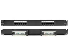 PATCH PANEL CAT5e UTP 12P 19" 1U SAFEWELL