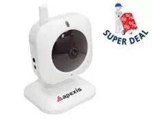 CAMERA IP ΑΣΥΡΜ.MJPEG MINI CMOS 6mm ΛΕΥΚΗ JO12-WS APX
