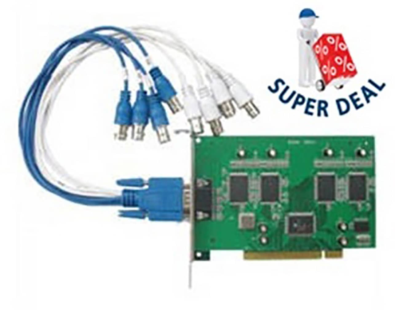 ΚΑΤΑΓΡΑΦΙΚΟ DVR PCI CARD 4CH.IN 4CH REAL 4CH VIDEO C9404A BOR